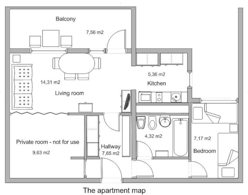 Eurit Apartment Shown In Detail Split Exterior photo